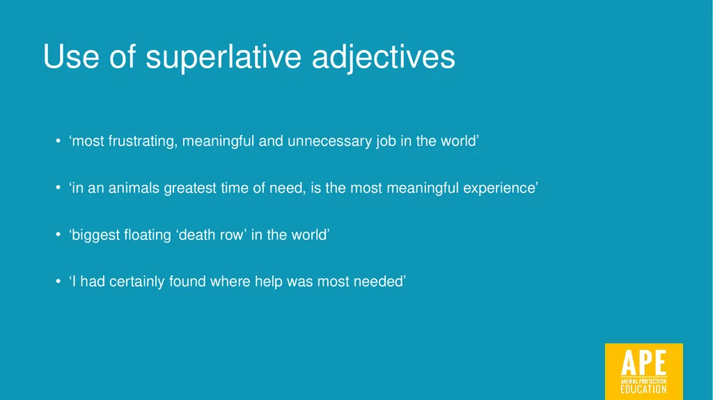 Persuasive Writing LESSON 2 Identifying and using - slide 31 of 44