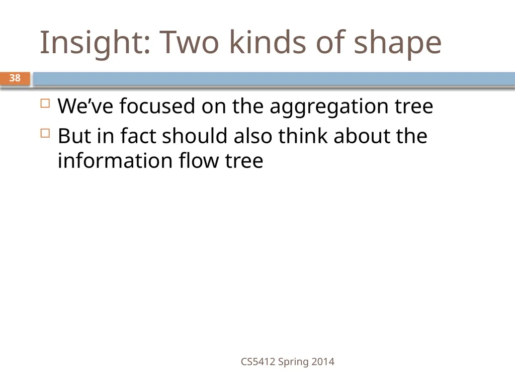 CS5412: Bimodal Multicast Astrolabe Ken Birman - slide 38 of 40