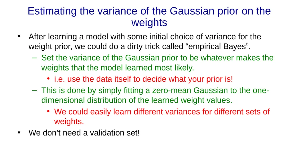 Neural Networks for Machine Learning Lecture 9a - slide 38 of 39