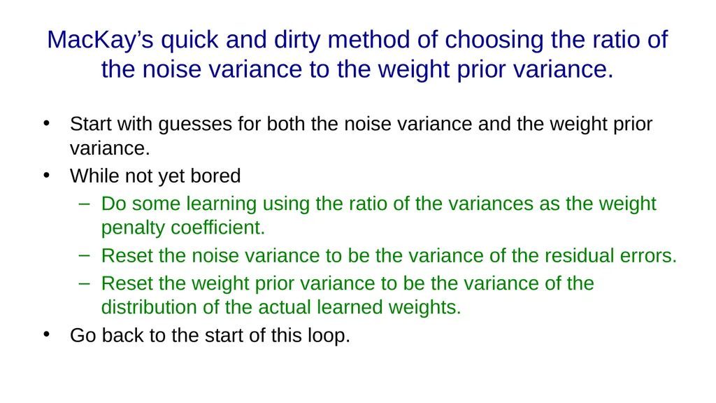 Neural Networks for Machine Learning Lecture 9a - slide 39 of 39