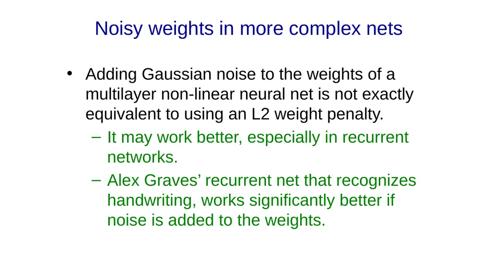 Neural Networks for Machine Learning Lecture 9a - slide 17 of 39