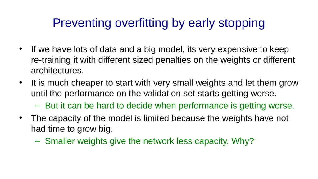 Neural Networks for Machine Learning Lecture 9a - slide 7 of 39