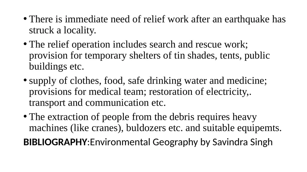 PAPER-601 ENVIRONMENT AND DEVELOPMENT UNIT - slide 9 of 9