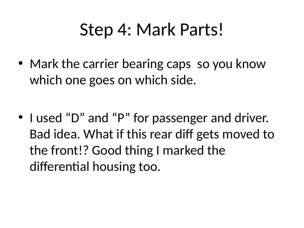 DIY ARB Locker install Step 1 Clean your - slide 5 of 26