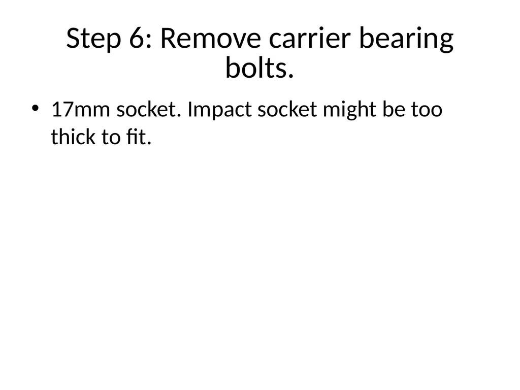 DIY ARB Locker install Step 1 Clean your - slide 7 of 26