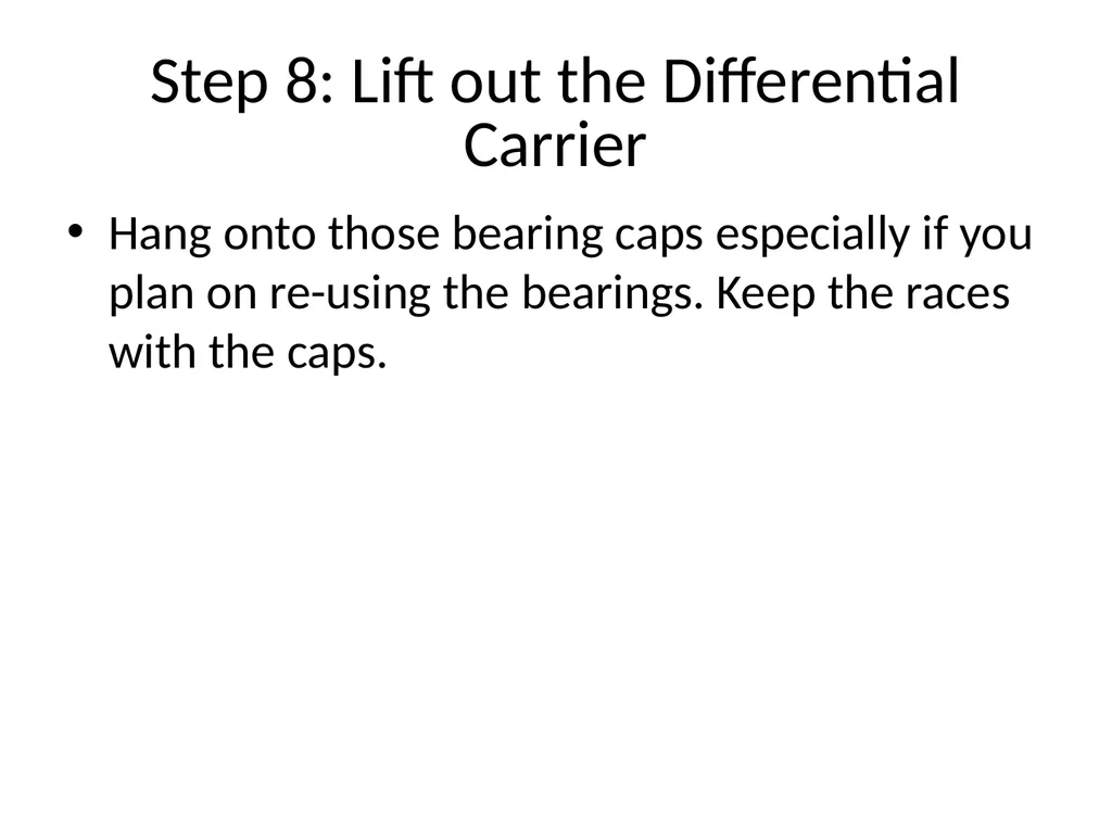 DIY ARB Locker install Step 1 Clean your - slide 9 of 26
