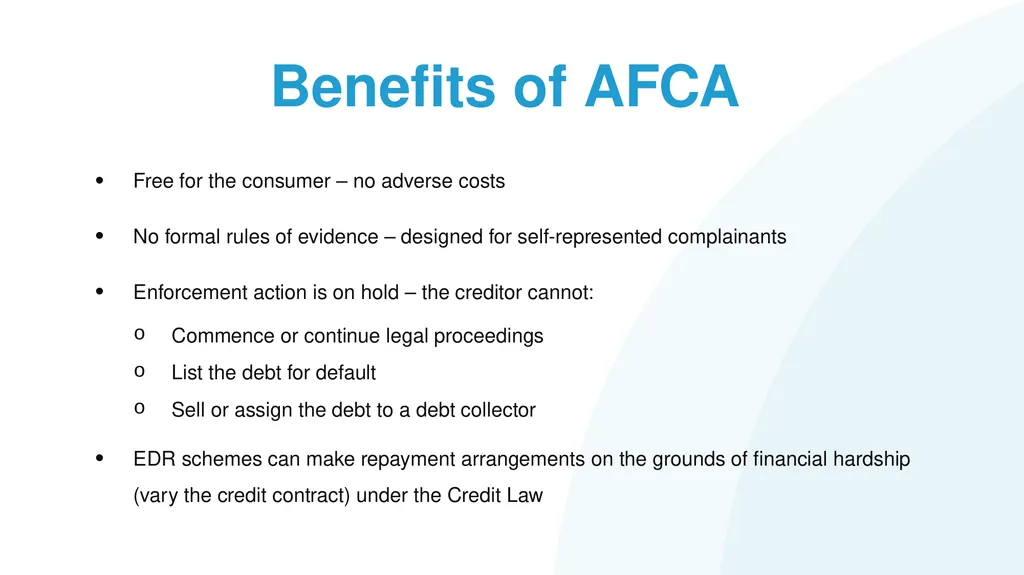 Resolving financial abuse legal issues Solicitor - slide 35 of 67