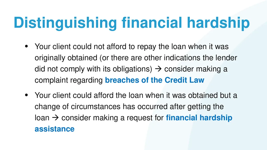 Resolving financial abuse legal issues Solicitor - slide 23 of 67