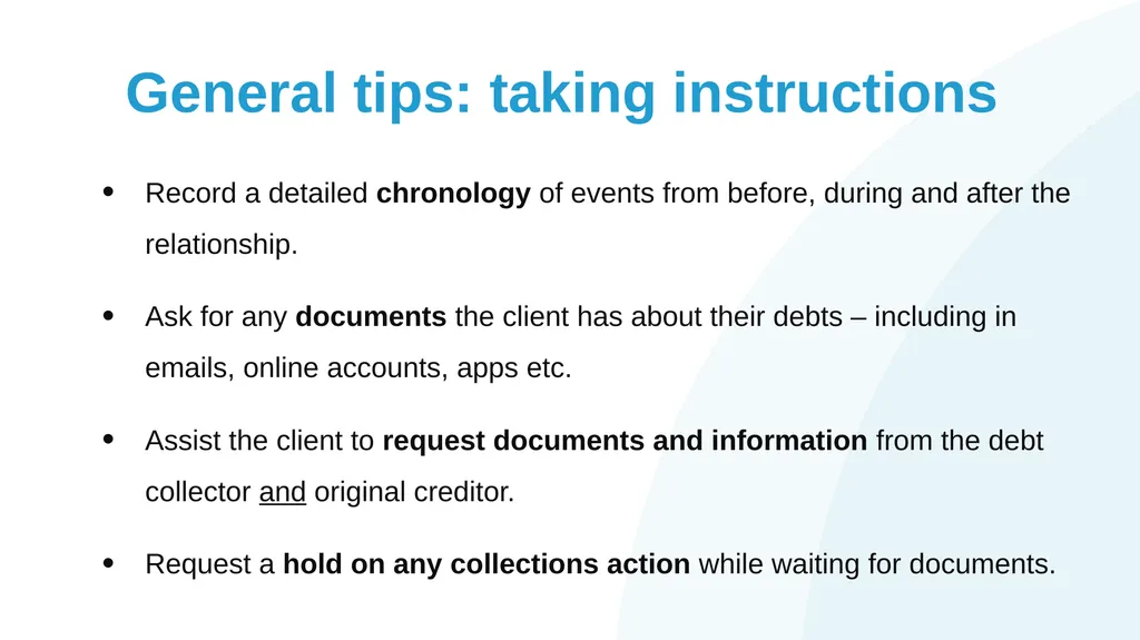 Resolving financial abuse legal issues Solicitor - slide 47 of 67