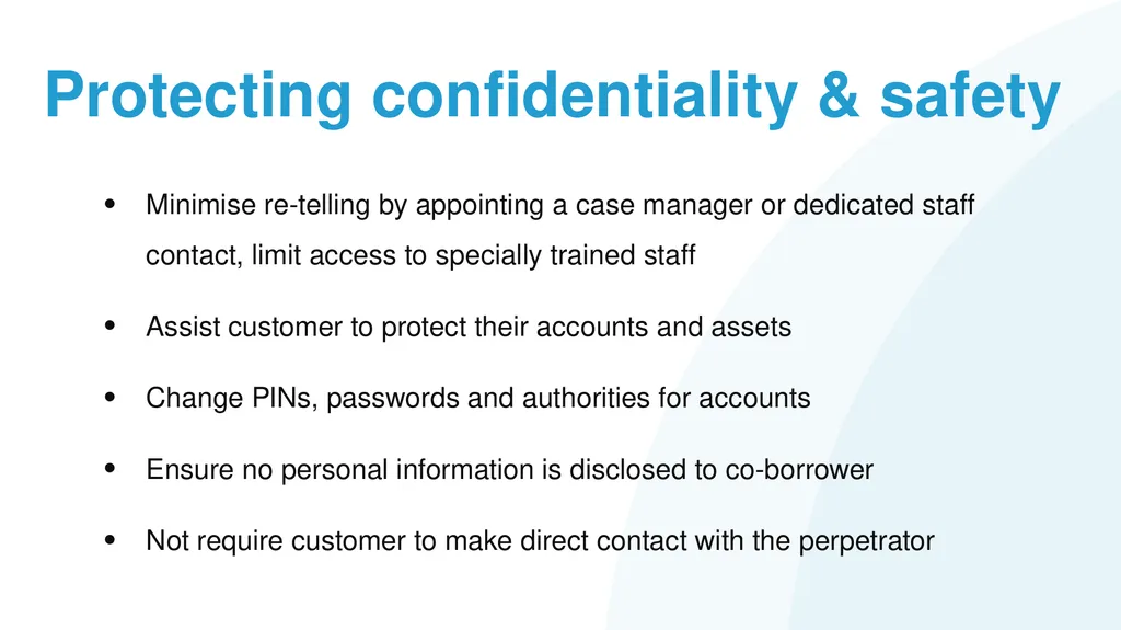 Resolving financial abuse legal issues Solicitor - slide 55 of 67