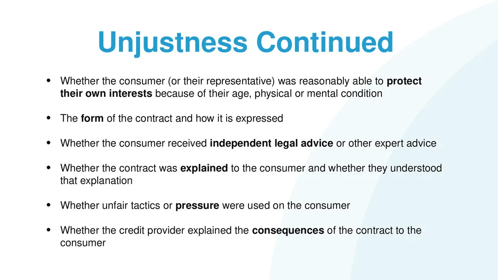 Resolving financial abuse legal issues Solicitor - slide 29 of 67