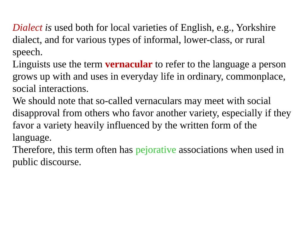 Languages, Dialects, and Varieties Wardhaugh - slide 5 of 19
