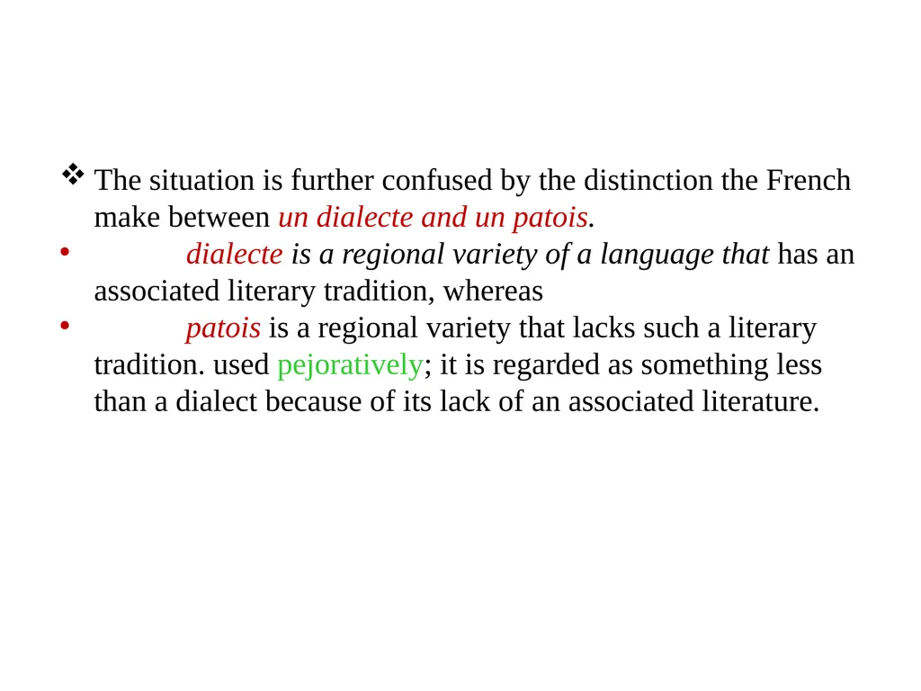Languages, Dialects, and Varieties Wardhaugh - slide 6 of 19
