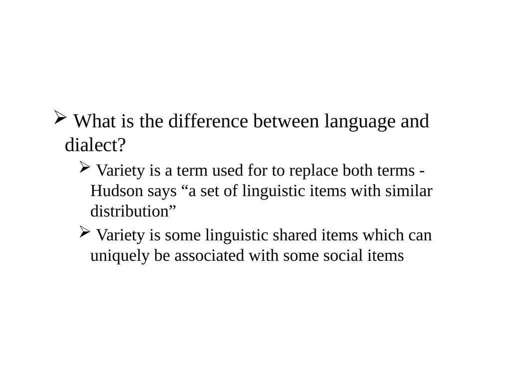 Languages, Dialects, and Varieties Wardhaugh - slide 2 of 19