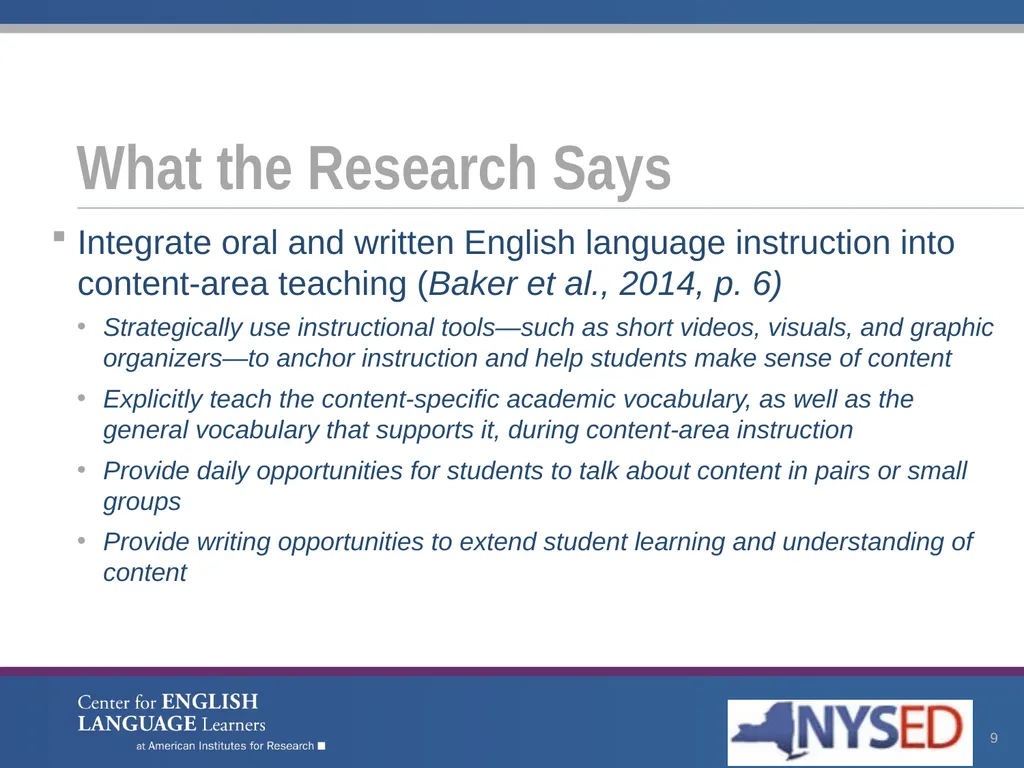 Enhancing Comprehension for English Language - slide 9 of 73