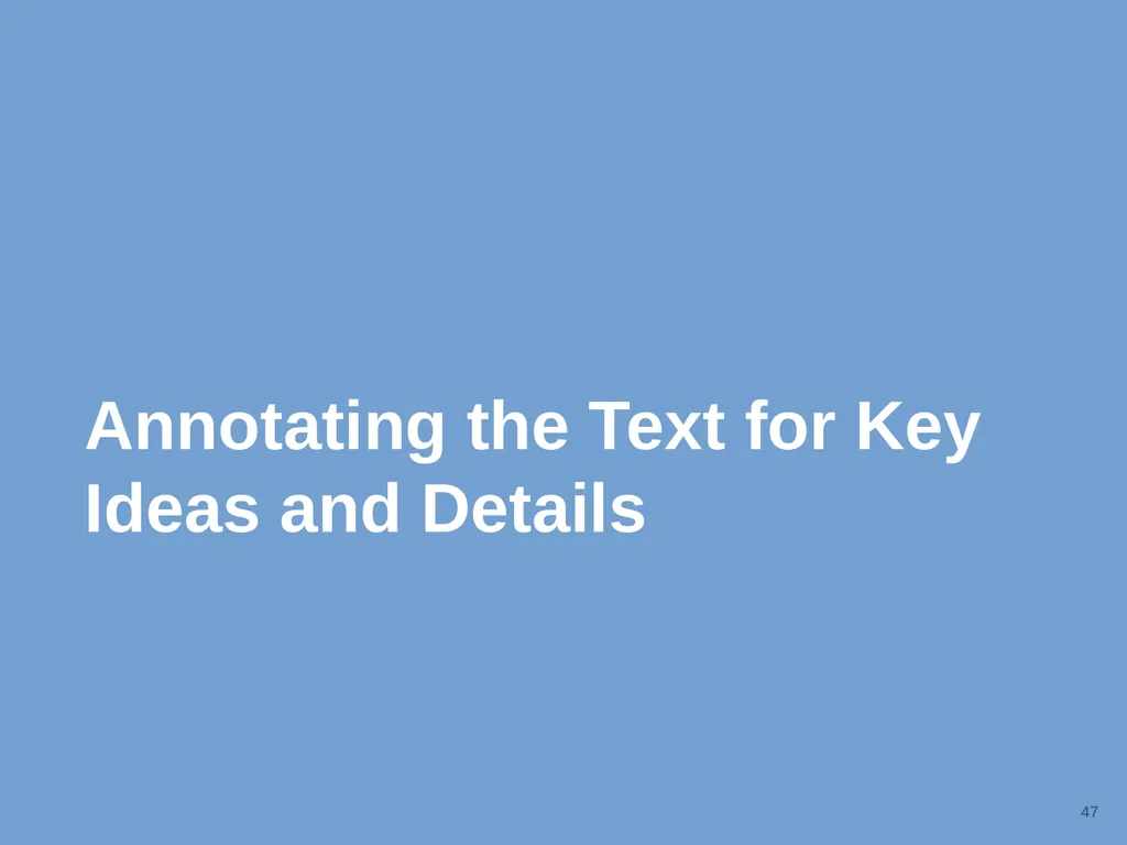 Enhancing Comprehension for English Language - slide 47 of 73