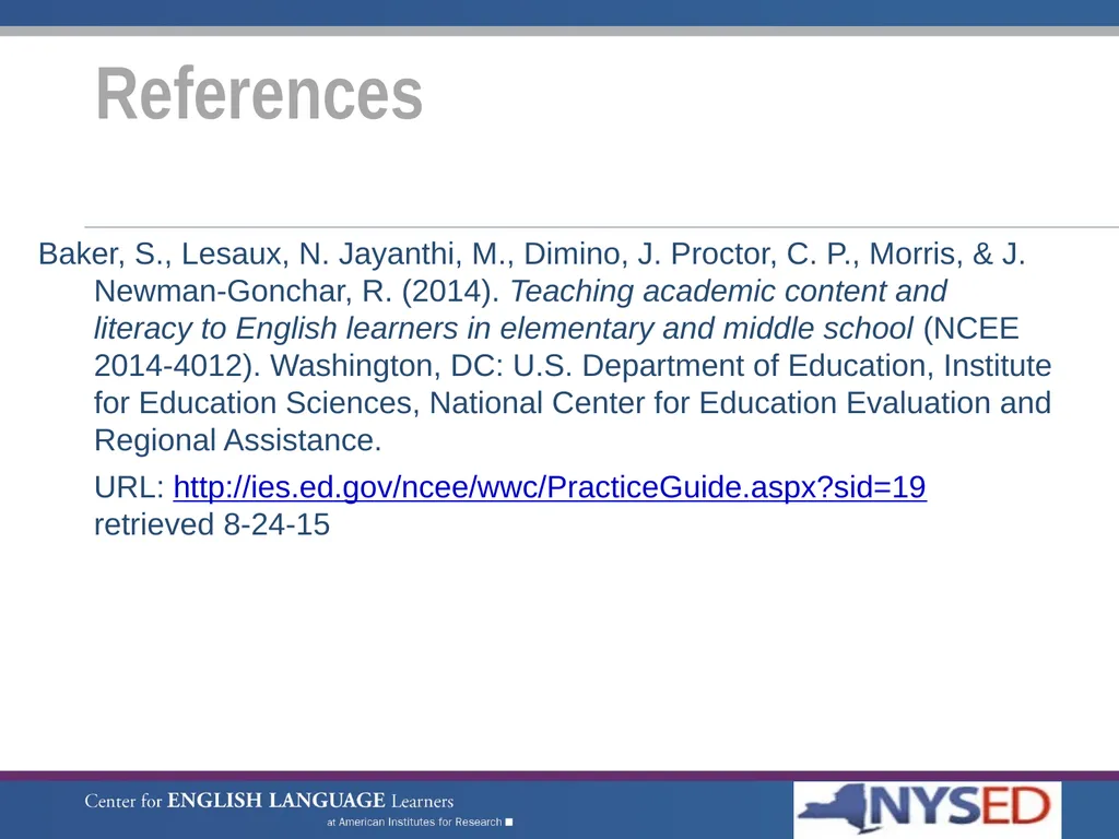 Enhancing Comprehension for English Language - slide 72 of 73