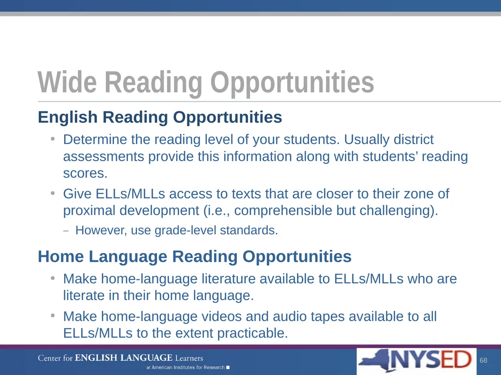 Enhancing Comprehension for English Language - slide 68 of 73