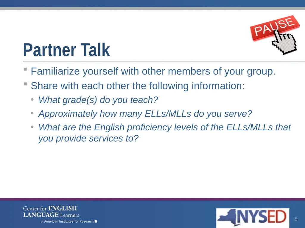 Enhancing Comprehension for English Language - slide 5 of 73