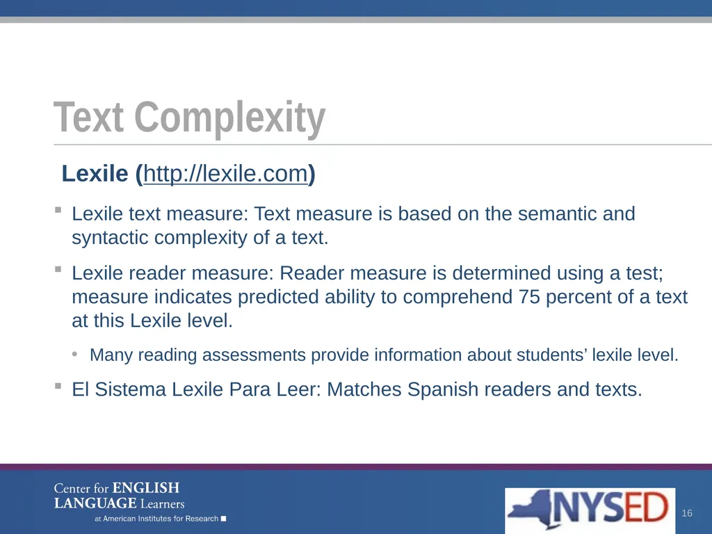 Enhancing Comprehension for English Language - slide 16 of 73