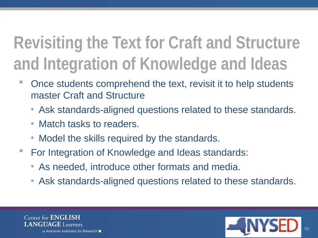 Enhancing Comprehension for English Language - slide 55 of 73
