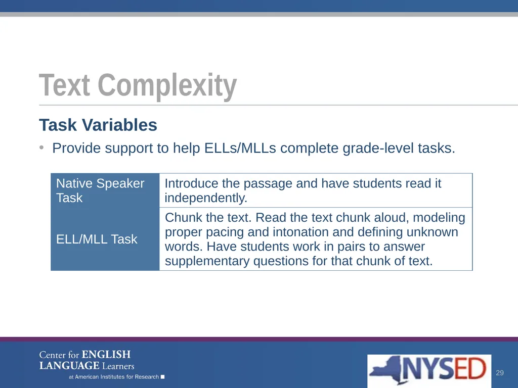Enhancing Comprehension for English Language - slide 29 of 73
