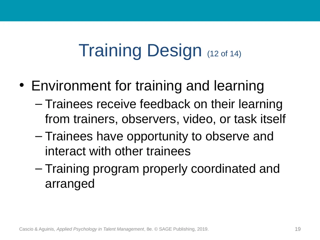 Chapter 15 Training and Development: - slide 19 of 30