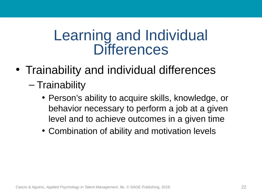 Chapter 15 Training and Development: - slide 22 of 30