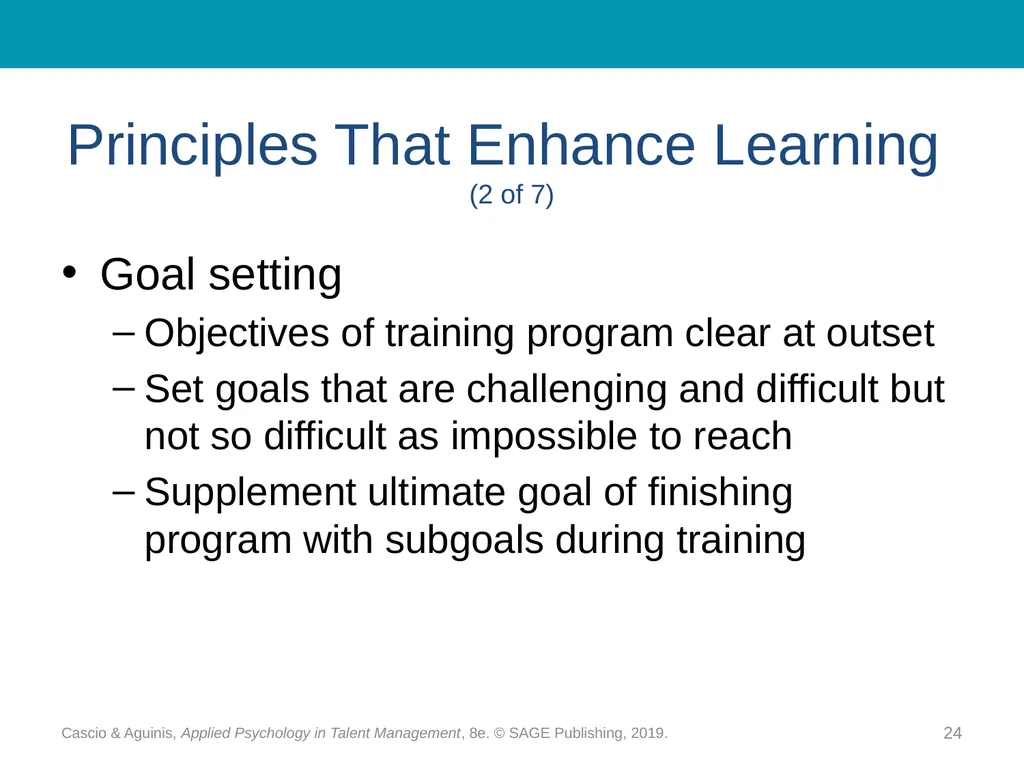 Chapter 15 Training and Development: - slide 24 of 30