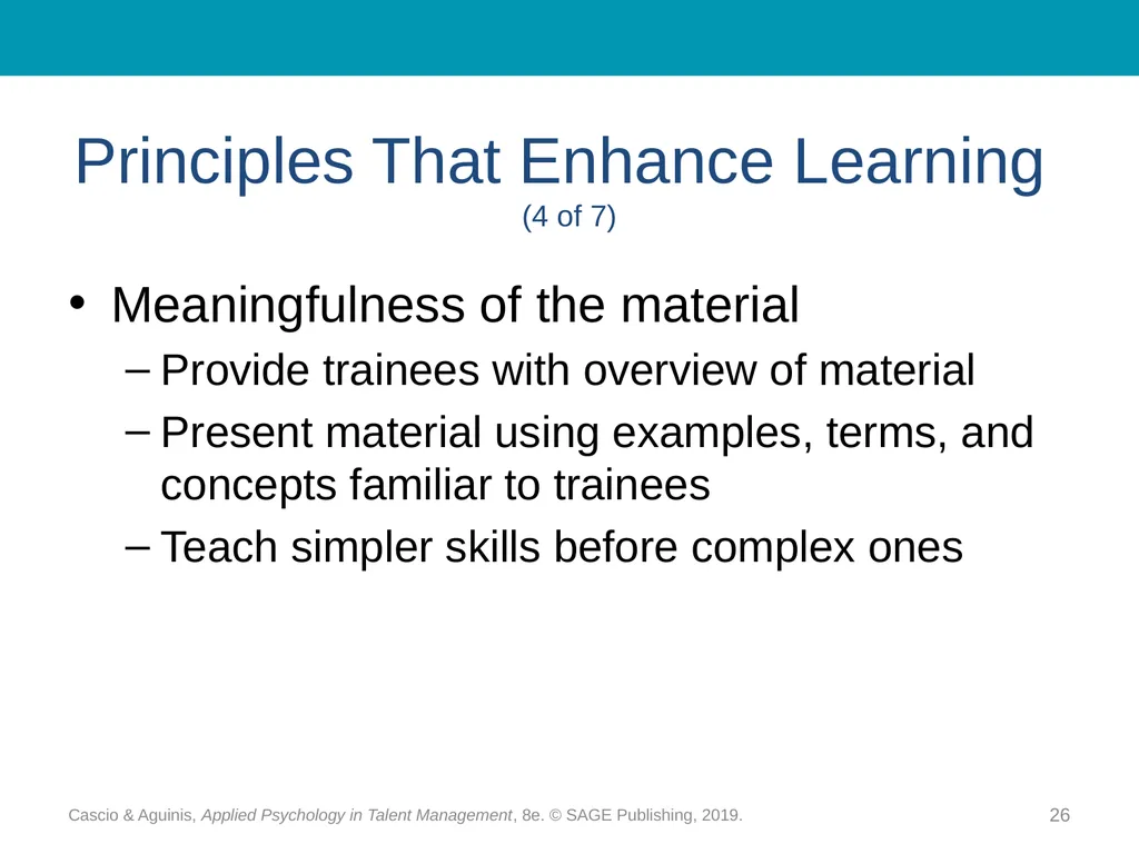 Chapter 15 Training and Development: - slide 26 of 30