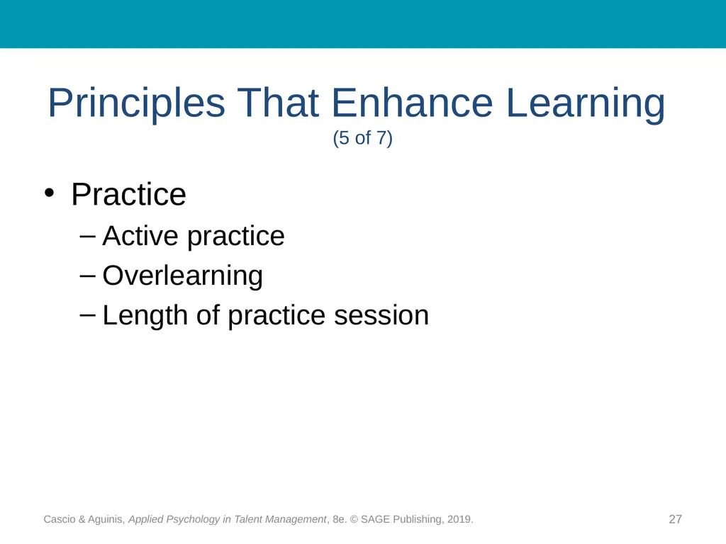 Chapter 15 Training and Development: - slide 27 of 30