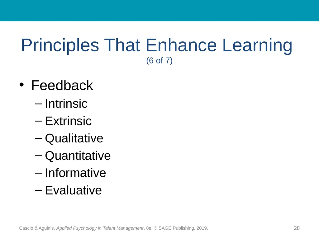 Chapter 15 Training and Development: - slide 28 of 30