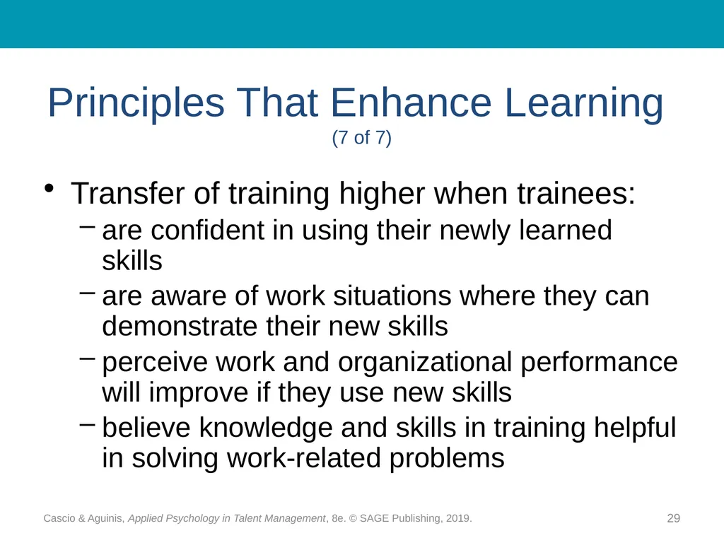 Chapter 15 Training and Development: - slide 29 of 30
