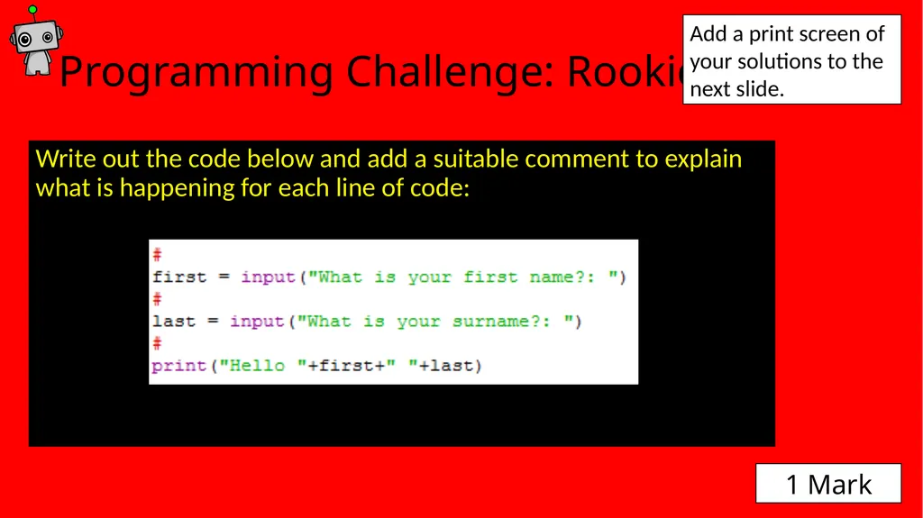 Introduction to Python Programming Part 3: Adding - slide 13 of 20