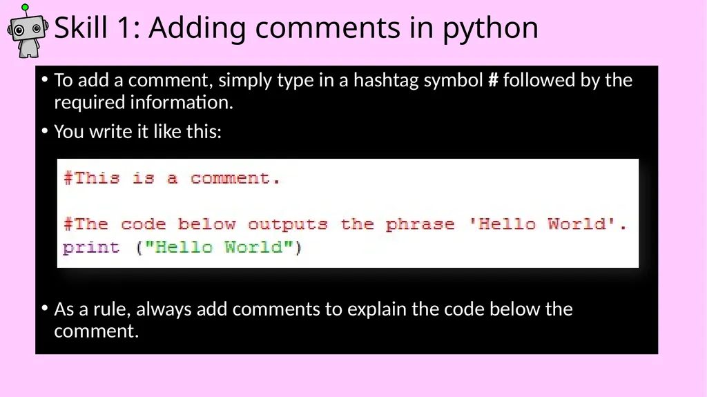 Introduction to Python Programming Part 3: Adding - slide 6 of 20