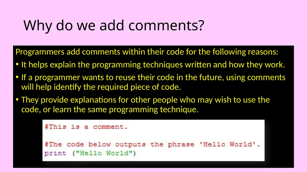 Introduction to Python Programming Part 3: Adding - slide 5 of 20