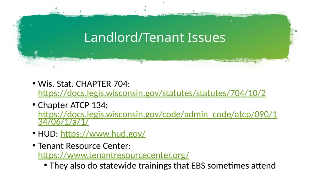 Housing EBS Basic Training Agenda EBS Role - slide 7 of 46