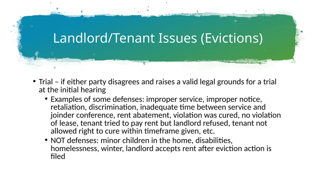 Housing EBS Basic Training Agenda EBS Role - slide 31 of 46