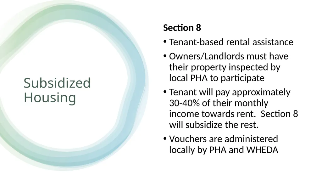 Housing EBS Basic Training Agenda EBS Role - slide 39 of 46