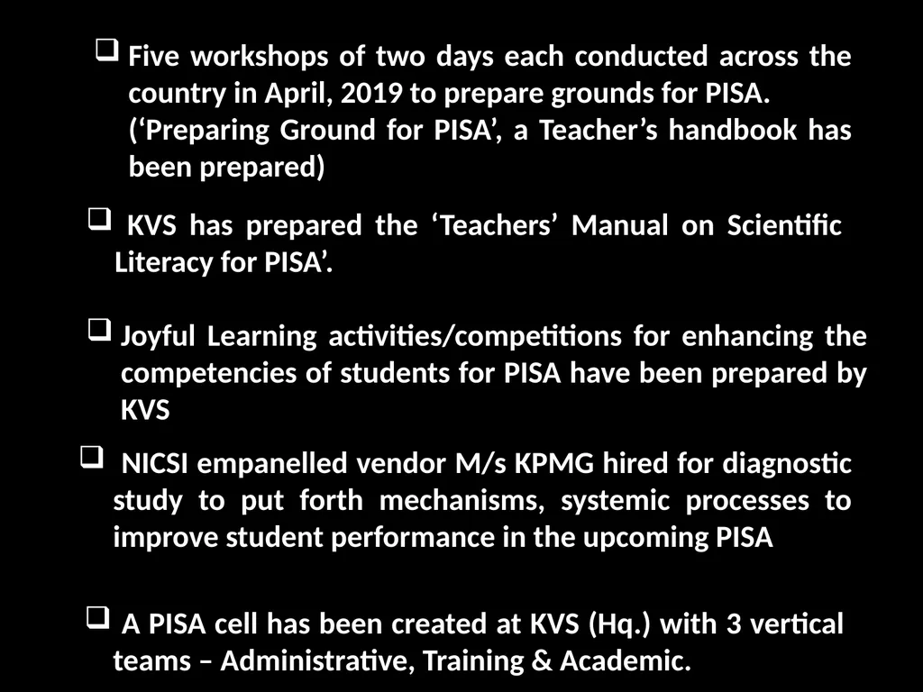 PISA - 2021 Why , What & How An Overview - slide 10 of 25