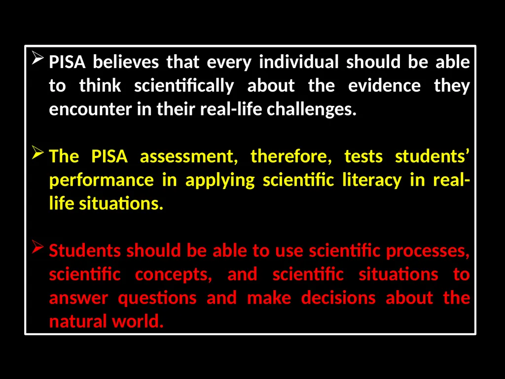 PISA - 2021 Why , What & How An Overview - slide 13 of 25
