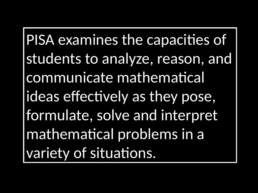 PISA - 2021 Why , What & How An Overview - slide 21 of 25