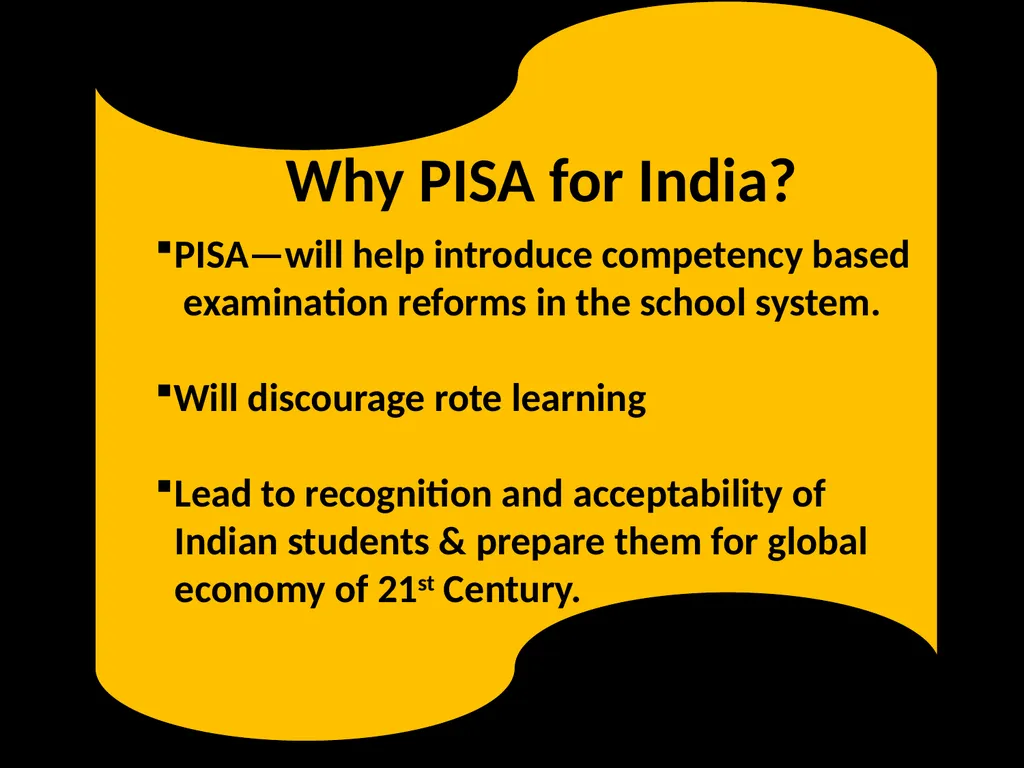 PISA - 2021 Why , What & How An Overview - slide 6 of 25