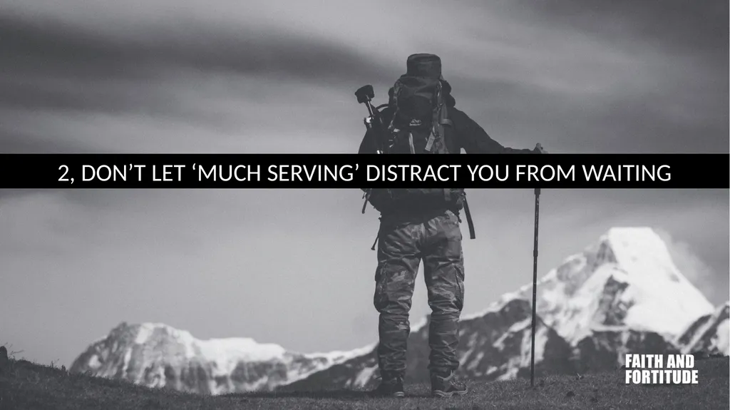 FAITH AND FORTITUDE TWO MAJOR CHALLENGES WE FACE - slide 17 of 32