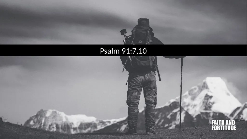 FAITH AND FORTITUDE TWO MAJOR CHALLENGES WE FACE - slide 6 of 32