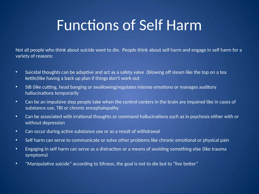 Basic Suicide Risk Assessment Stacey Moody McHenry - slide 6 of 19