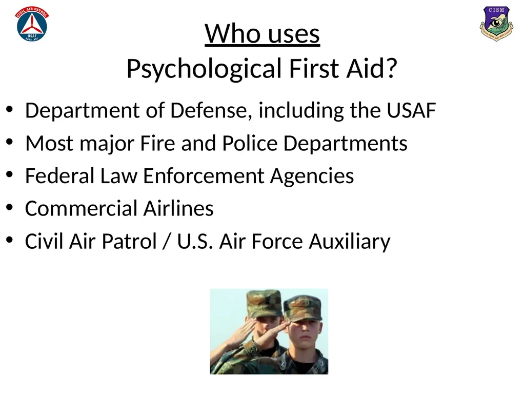 Look, Listen, and Link (LLL) Basic Psychological - slide 3 of 31