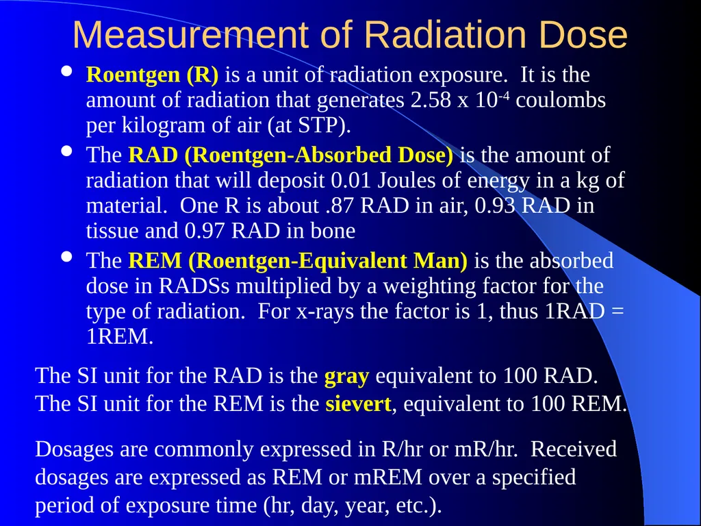 Radiation Safety for X-ray Diffraction Overview of - slide 10 of 20