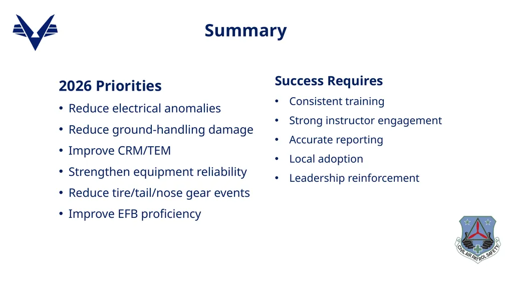 2026 Safety Focus Areas Airplane Analysis is based - slide 23 of 23
