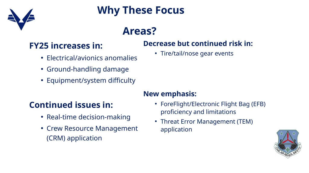 2026 Safety Focus Areas Airplane Analysis is based - slide 4 of 23